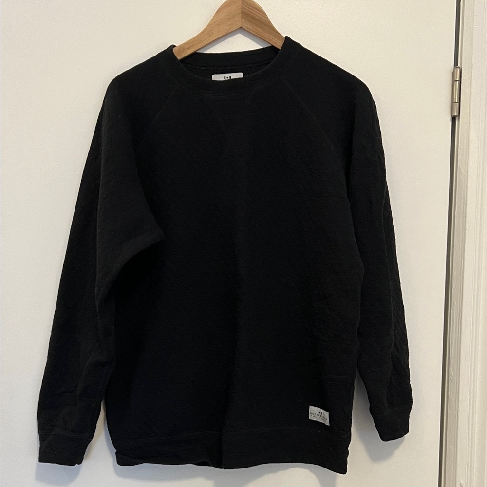 Muttonhead quilted sweatshirt